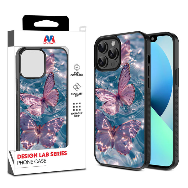 MyBat Design Lab Series Case for Apple iPhone 13 Pro Max (6.7) - Floating Butterflies - MIP13PMCSLESM180-1.jpg