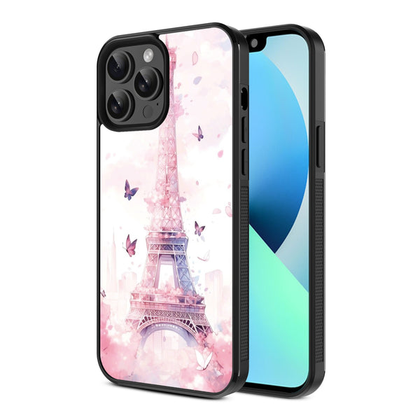 MyBat Design Lab Series Case for Apple iPhone 13 Pro Max (6.7) - Parisian Butterflies - MIP13PMCSLESM182-2.jpg