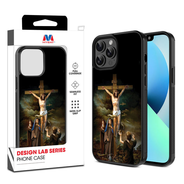 MyBat Design Lab Series Case for Apple iPhone 13 Pro Max (6.7) - Jesus on the Cross - MIP13PMCSLESM197-1.jpg