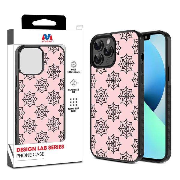 MyBat Design Lab Series Case for Apple iPhone 13 Pro Max (6.7) - Pink Spider Web - MIP13PMCSLESM227-1.jpg