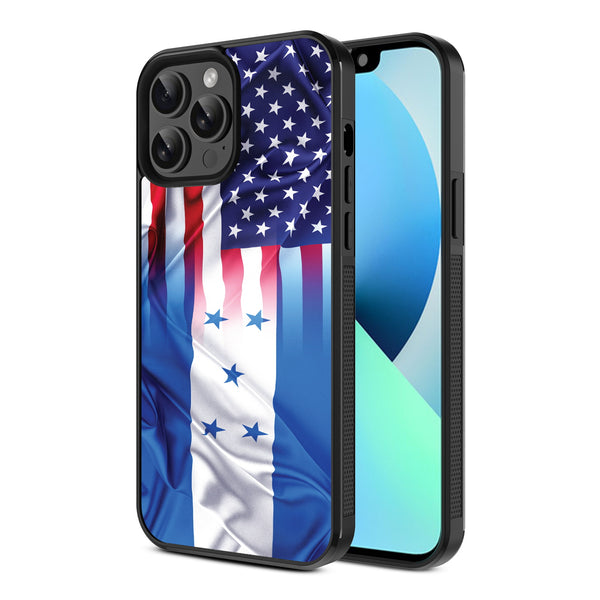 MyBat Design Lab Series Case for Apple iPhone 13 Pro Max (6.7) - Honduras-USA Flag - MIP13PMCSLESM263-2.jpg