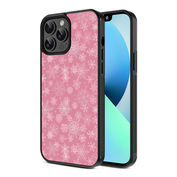 MyBat Design Lab Series Case for Apple iPhone 13 Pro Max (6.7) - Pink Snowflakes - MIP13PMCSLESM282-2.jpg