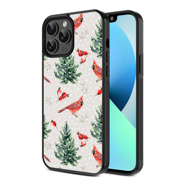 MyBat Design Lab Series Case for Apple iPhone 13 Pro Max (6.7) - Winter Cardinals - MIP13PMCSLESM298-2.jpg