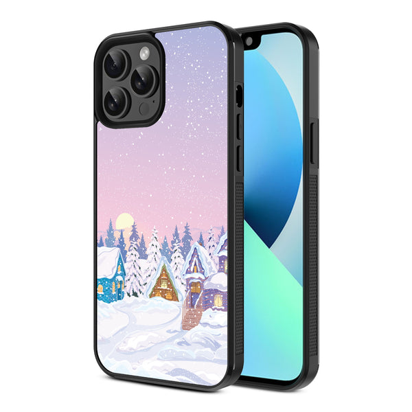 MyBat Design Lab Series Case for Apple iPhone 13 Pro Max (6.7) - Snow Globe Village - MIP13PMCSLESM304-2.jpg