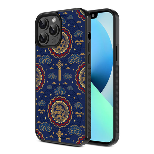 MyBat Design Lab Series Case for Apple iPhone 13 Pro Max (6.7) - Wisdom of the Snake - MIP13PMCSLESM318-2.jpg