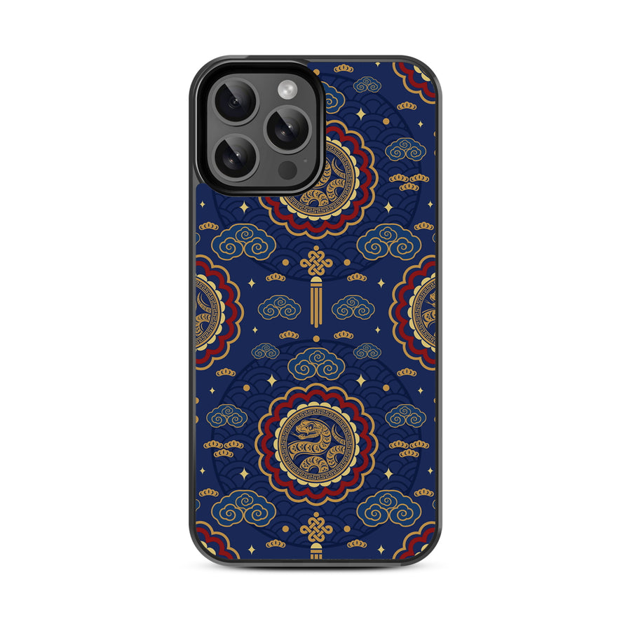 MyBat Design Lab Series Case for Apple iPhone 13 Pro Max (6.7) - Wisdom of the Snake - MIP13PMCSLESM318-3.jpg