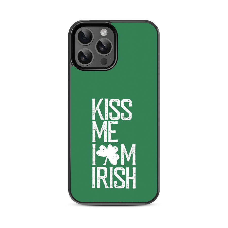 MyBat Design Lab Series Case for Apple iPhone 13 Pro Max - Kiss Me I'm Irish - MIP13PMCSLESM465-3.jpg
