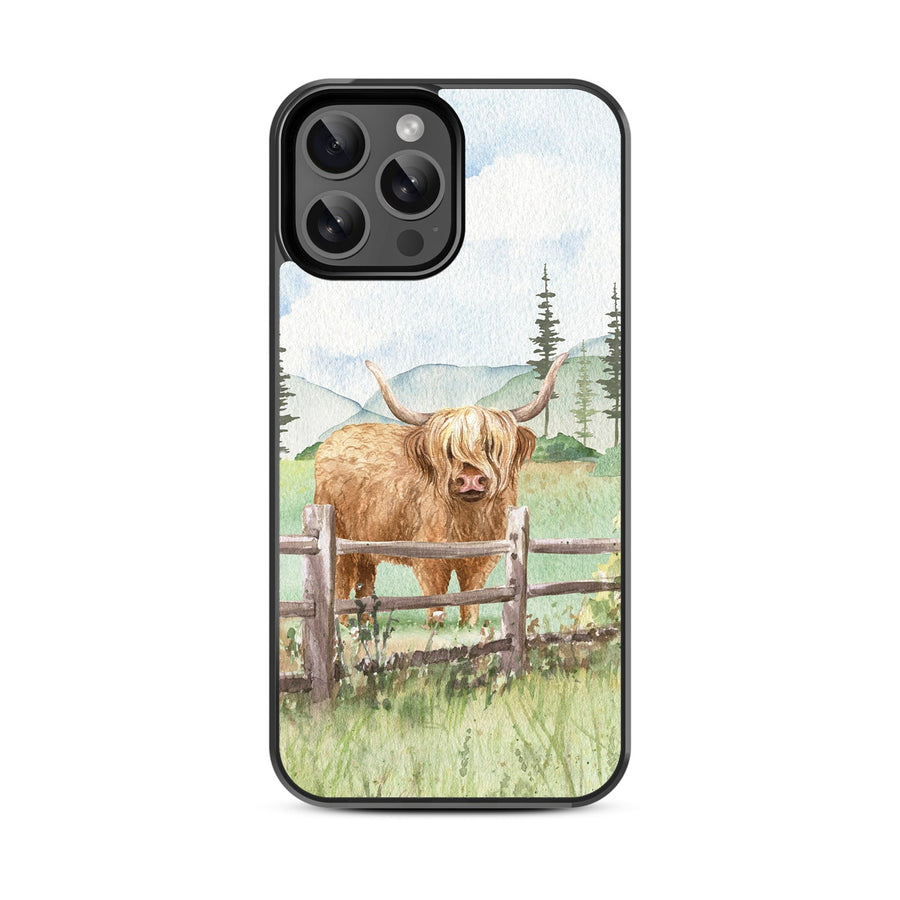 MyBat Design Lab Series Case for Apple iPhone 13 Pro Max - Highland Cow
