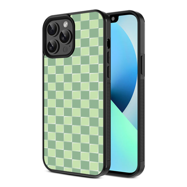 MyBat Design Lab Series Case for Apple iPhone 13 Pro Max - Matcha Check - MIP13PMCSLESM482-2.jpg