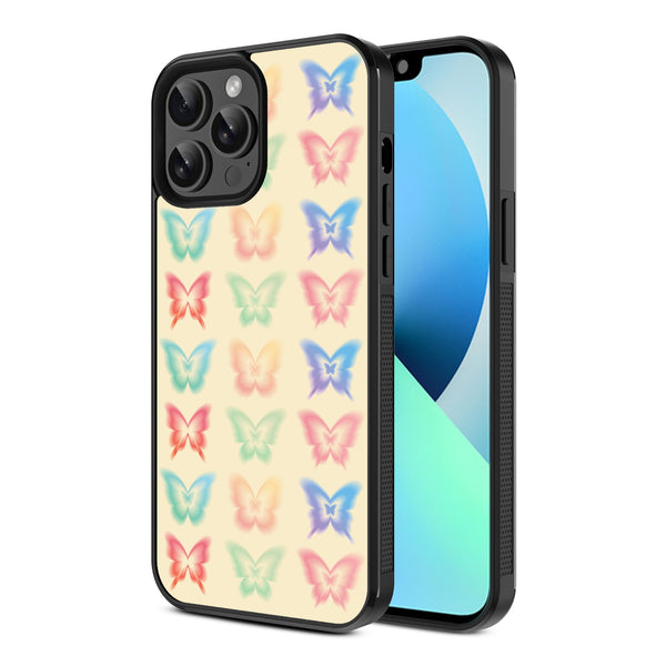 MyBat Design Lab Series Case for Apple iPhone 13 Pro Max - Technicolor Butterflies - MIP13PMCSLESM487-2.jpg