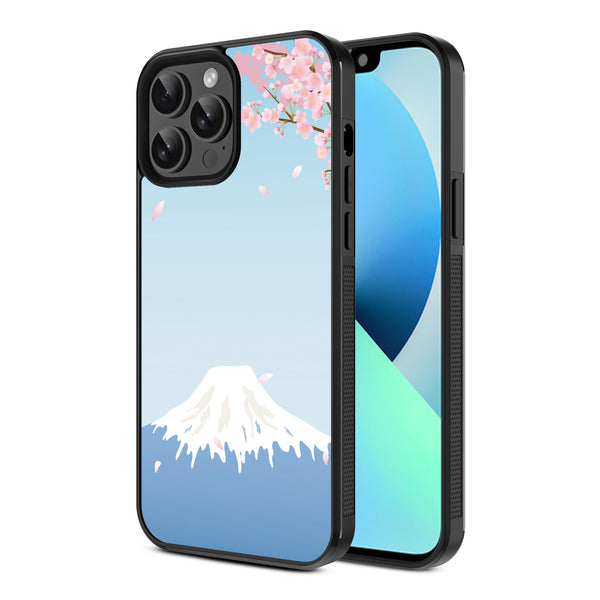 MyBat Design Lab Series Case for Apple iPhone 13 Pro Max - Fuji Blossoms - MIP13PMCSLESM492-2.jpg