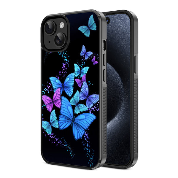 MyBat Design Lab Series Case for Apple iPhone 17e / 16e / 14 / 13 - Butterfly Night - MIP14CSLESM021-2.jpg