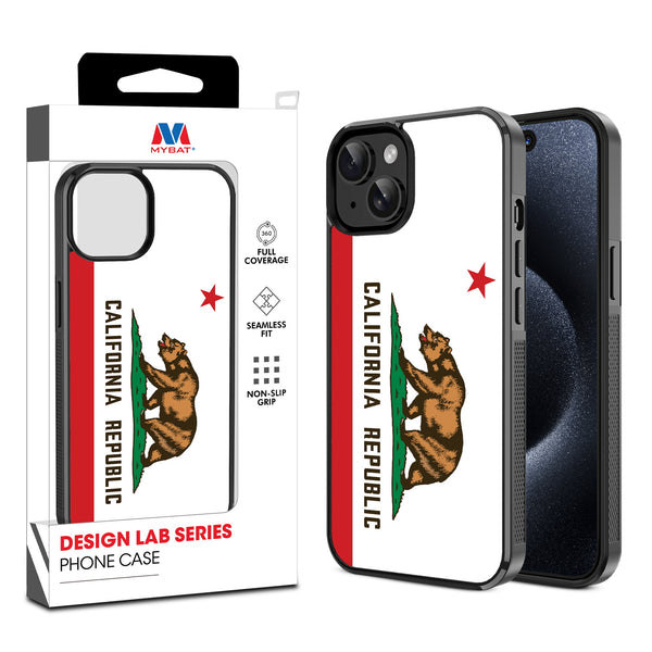 MyBat Design Lab Series Case for Apple iPhone 17e / 16e / 14 / 13 - California State Flag - MIP14CSLESM027-1.jpg