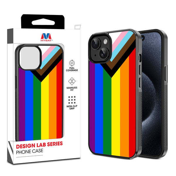 MyBat Design Lab Series Case for Apple iPhone 17e / 16e / 14 / 13 - LGBTQ+ Flag - MIP14CSLESM034-1.jpg