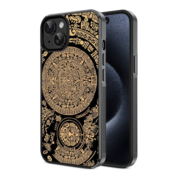 MyBat Design Lab Series Case for Apple iPhone 17e / 16e / 14 / 13 - Mayan Calendar - MIP14CSLESM052-2.jpg