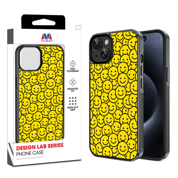 MyBat Design Lab Series Case for Apple iPhone 17e / 16e / 14 / 13 - Smiley Faces - MIP14CSLESM097-1.jpg