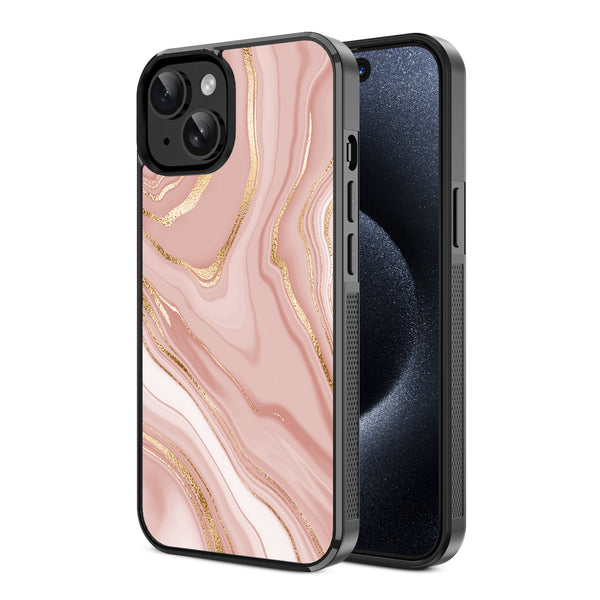 MyBat Design Lab Series Case for Apple iPhone 17e / 16e / 14 / 13 - Pink Marble - MIP14CSLESM107-2.jpg