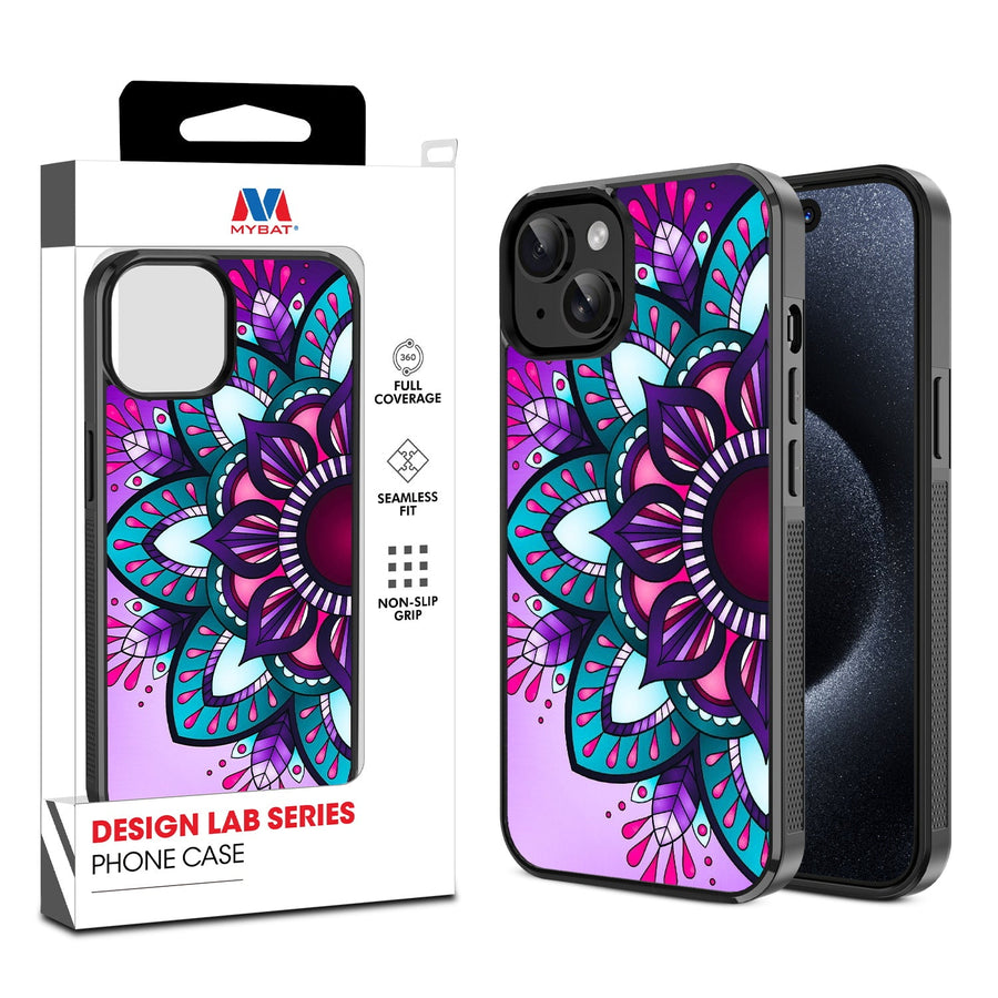MyBat Design Lab Series Case for Apple iPhone 17e / 16e / 14 / 13 - Flower Mandala