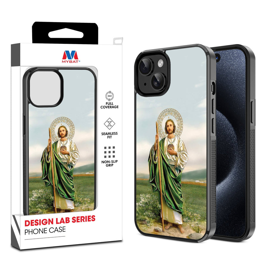 MyBat Design Lab Series Case for Apple iPhone 17e / 16e / 14 / 13 - Saint Judas