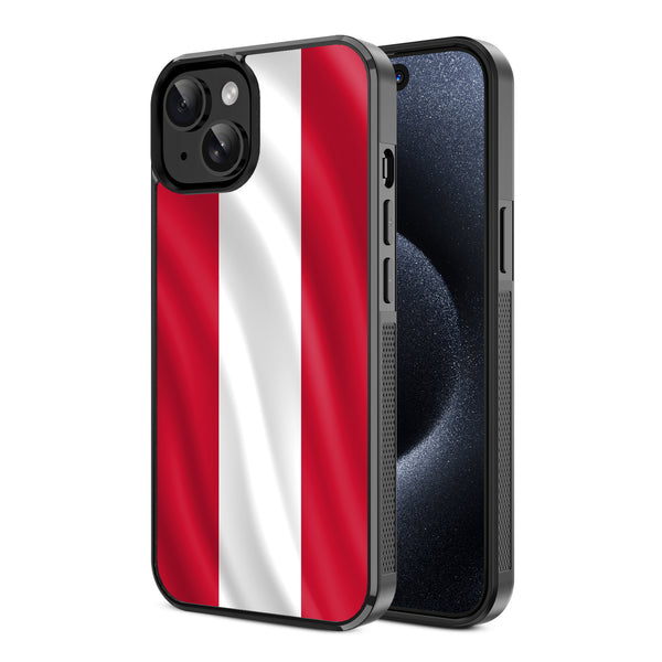 MyBat Design Lab Series Case for Apple iPhone 17e / 16e / 14 / 13 - Austria Flag - MIP14CSLESM141-2.jpg