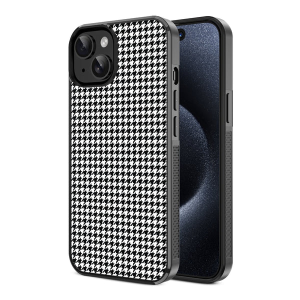 MyBat Design Lab Series Case for Apple iPhone 17e / 16e / 14 / 13 - Classic Houndstooth - MIP14CSLESM215-2.jpg