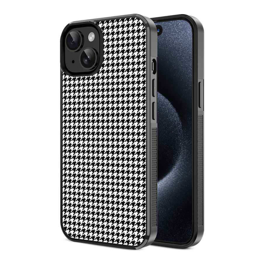 MyBat Design Lab Series Case for Apple iPhone 17e / 16e / 14 / 13 - Classic Houndstooth - MIP14CSLESM215-2.jpg