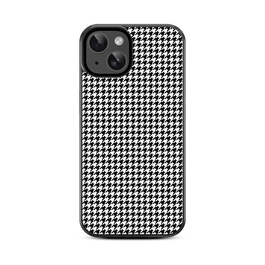 MyBat Design Lab Series Case for Apple iPhone 17e / 16e / 14 / 13 - Classic Houndstooth