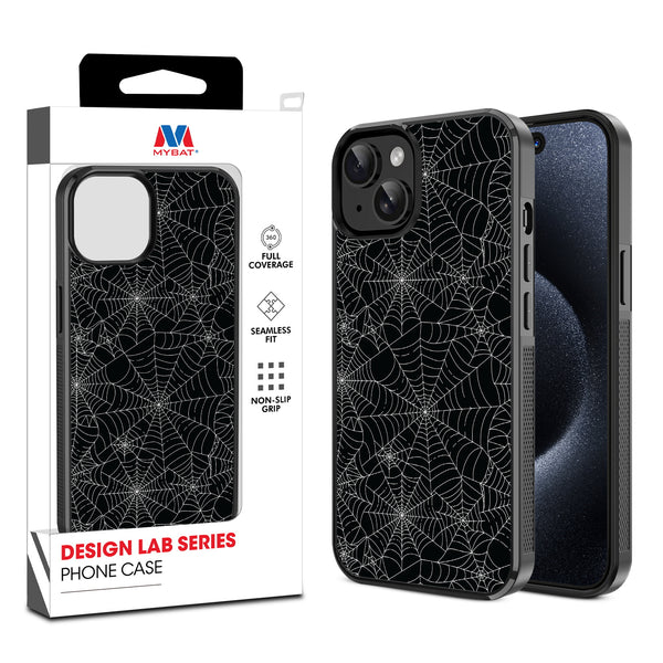 MyBat Design Lab Series Case for Apple iPhone 17e / 16e / 14 / 13 - Spider Web - MIP14CSLESM217-1.jpg