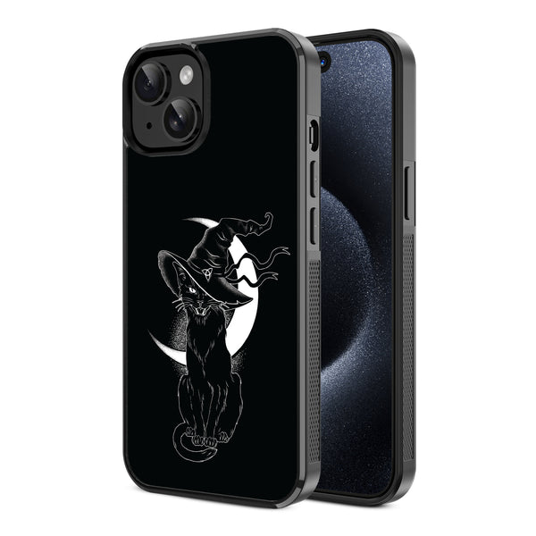 MyBat Design Lab Series Case for Apple iPhone 17e / 16e / 14 / 13 - Black Cat Magic - MIP14CSLESM223-2.jpg