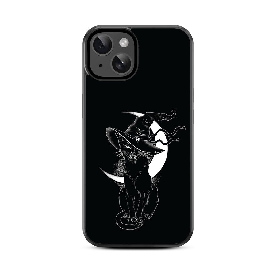 MyBat Design Lab Series Case for Apple iPhone 17e / 16e / 14 / 13 - Black Cat Magic - MIP14CSLESM223-3.jpg