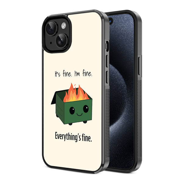 MyBat Design Lab Series Case for Apple iPhone 17e / 16e / 14 / 13 - Dumpster Fire - MIP14CSLESM255-2.jpg