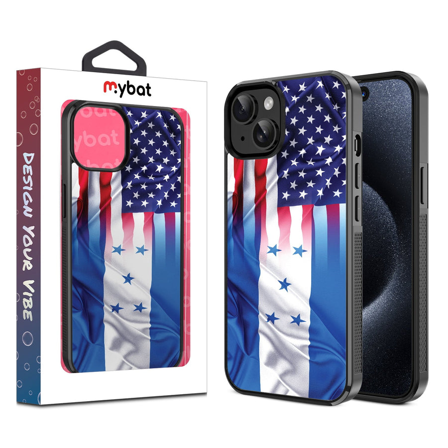 MyBat Design Lab Series Case for Apple iPhone 17e / 16e / 14 / 13 - Honduras-USA Flag