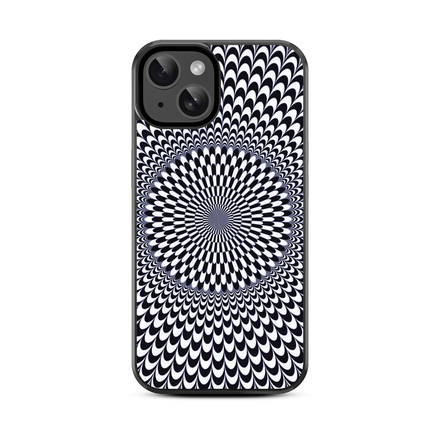 MyBat Design Lab Series Case for Apple iPhone 17e / 16e / 14 / 13 - Dizzy Circle - MIP14CSLESM265-3.jpg