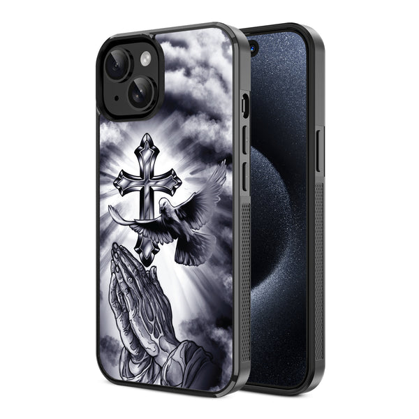 MyBat Design Lab Series Case for Apple iPhone 17e / 16e / 14 / 13 - Faithful Prayer - MIP14CSLESM268-2.jpg