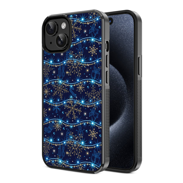 MyBat Design Lab Series Case for Apple iPhone 17e / 16e / 14 / 13 - Snowflake Twinkle - MIP14CSLESM285-2.jpg