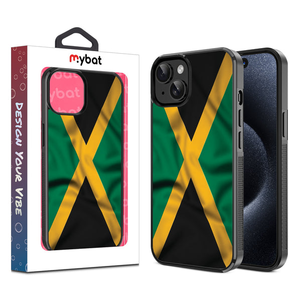 MyBat Design Lab Series Case for Apple iPhone 17e / 16e / 14 / 13 - Jamaica Flag - MIP14CSLESM310-1.jpg