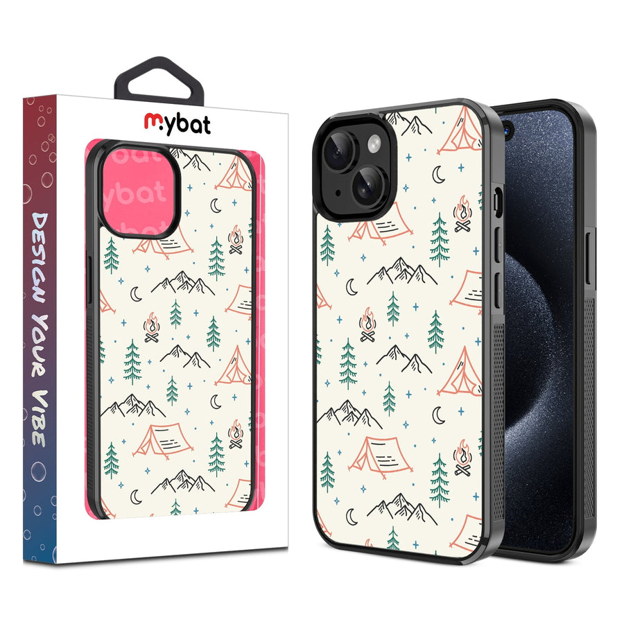 MyBat Design Lab Series Case for Apple iPhone 17e / 16e / 14 / 13 - Fireside Camp