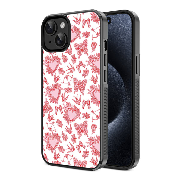 MyBat Design Lab Series Case for Apple iPhone 17e / 16e / 14 / 13 - Sending Love - MIP14CSLESM332-2.jpg