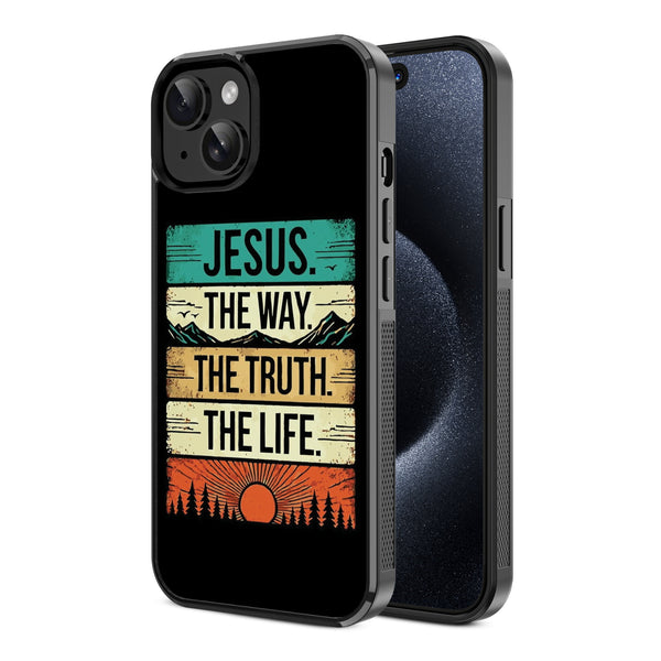 MyBat Design Lab Series Case for Apple iPhone 17e / 16e / 14 / 13 - Jesus - MIP14CSLESM351-2.jpg