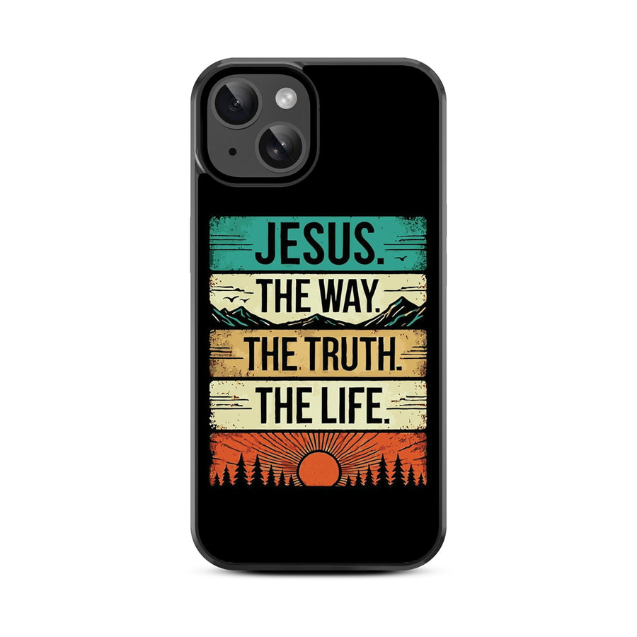 MyBat Design Lab Series Case for Apple iPhone 17e / 16e / 14 / 13 - Jesus - MIP14CSLESM351-3.jpg