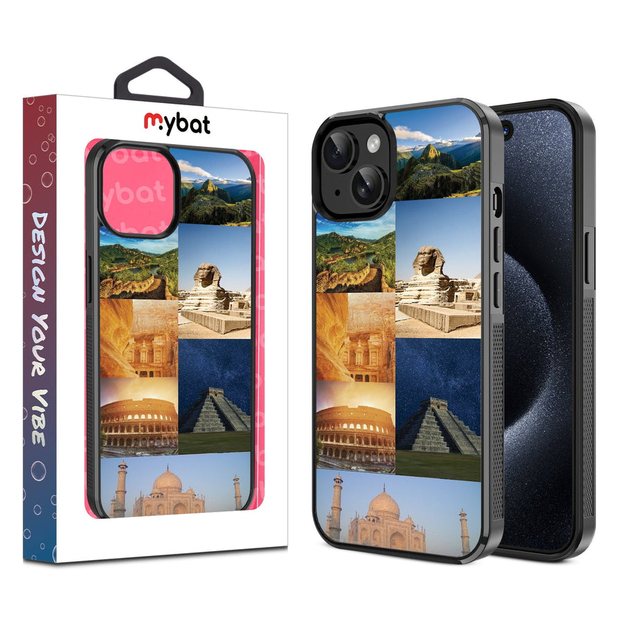 MyBat Design Lab Series Case for Apple iPhone 17e / 16e / 14 / 13 - 7 Wonders