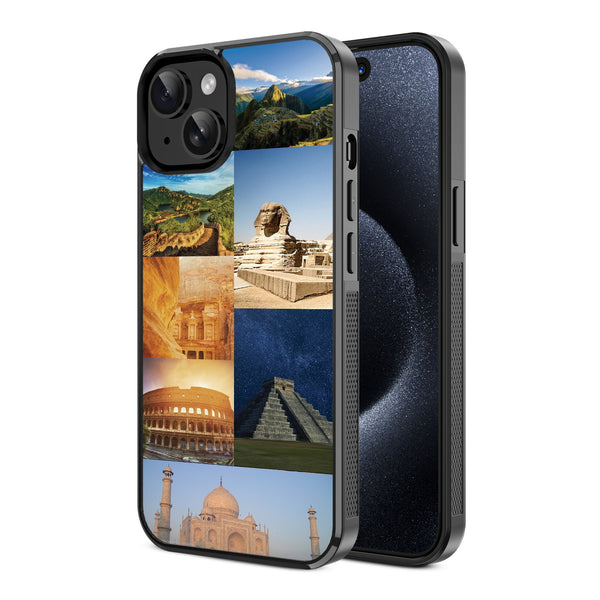 MyBat Design Lab Series Case for Apple iPhone 17e / 16e / 14 / 13 - 7 Wonders - MIP14CSLESM352-2.jpg