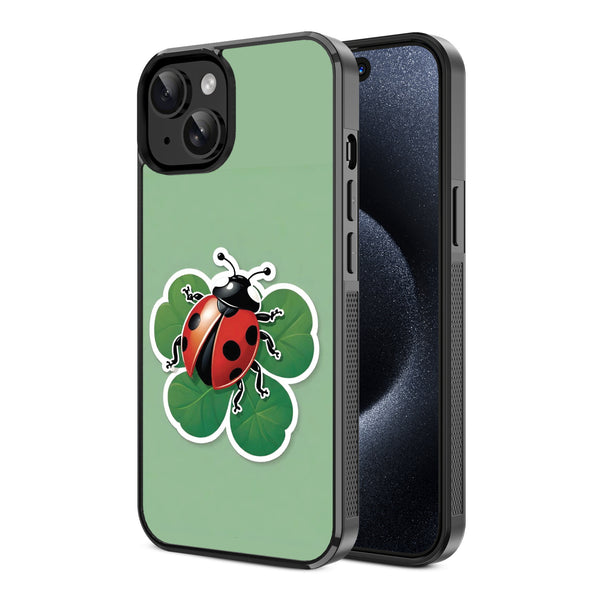MyBat Design Lab Series Case for Apple iPhone 17e / 16e / 14 / 13 - Ladybug Luck - MIP14CSLESM373-2.jpg