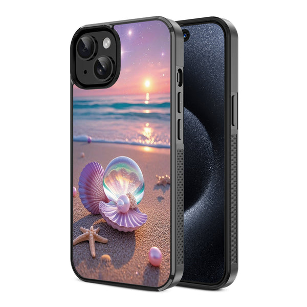 MyBat Design Lab Series Case for Apple iPhone 17e / 16e / 14 / 13 - Seashell Beach - MIP14CSLESM374-2.jpg