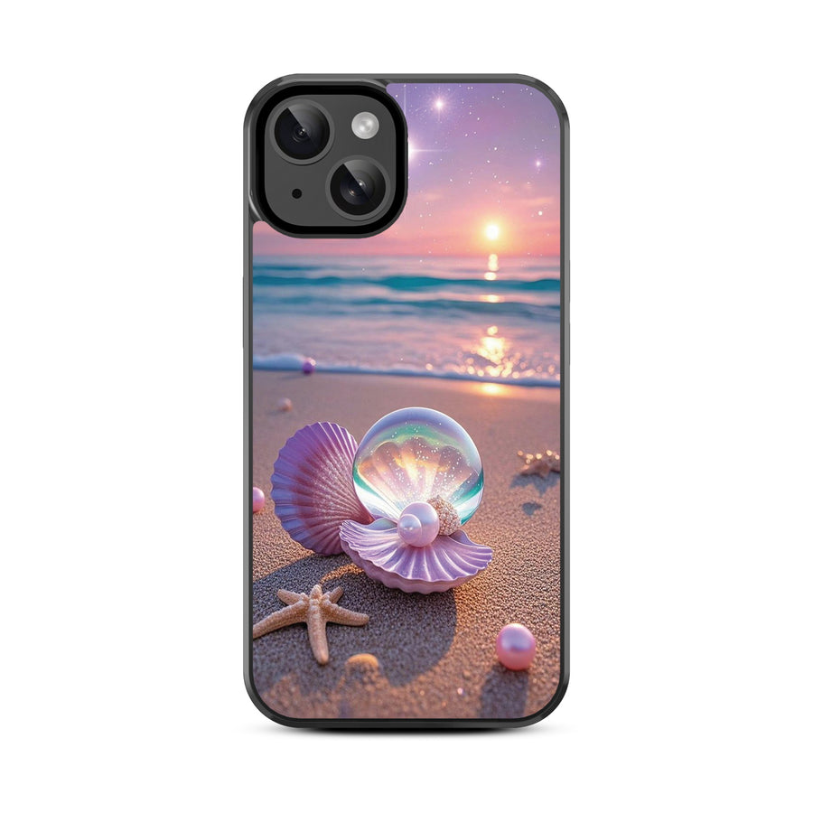MyBat Design Lab Series Case for Apple iPhone 17e / 16e / 14 / 13 - Seashell Beach - MIP14CSLESM374-3.jpg