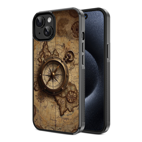 MyBat Design Lab Series Case for Apple iPhone 17e / 16e / 14 / 13 - Compass - MIP14CSLESM378-2.jpg