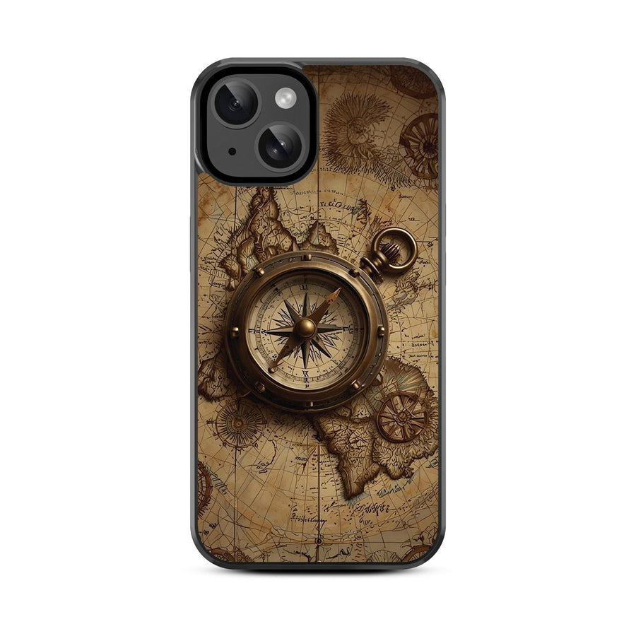 MyBat Design Lab Series Case for Apple iPhone 17e / 16e / 14 / 13 - Compass