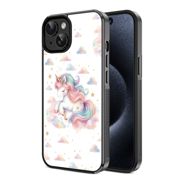 MyBat Design Lab Series Case for Apple iPhone 17e / 16e / 14 / 13 - Rainbow Unicorn - MIP14CSLESM392-2.jpg
