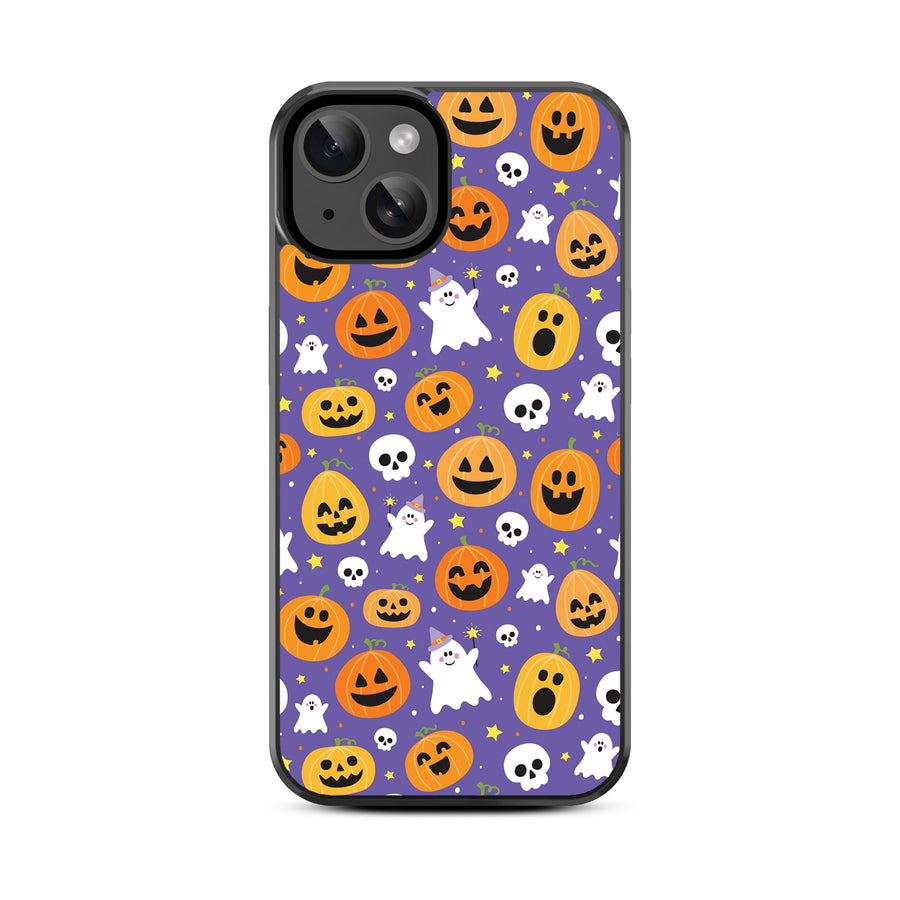 MyBat Design Lab Series Case for Apple iPhone 17e / 16e / 14 / 13 - Pumpkin Party - MIP14CSLESM404-3.jpg