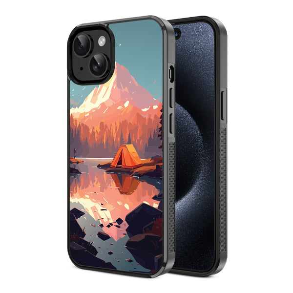 MyBat Design Lab Series Case for Apple iPhone 17e / 16e / 14 / 13 - Lakeside Sunrise - MIP14CSLESM451-2.jpg